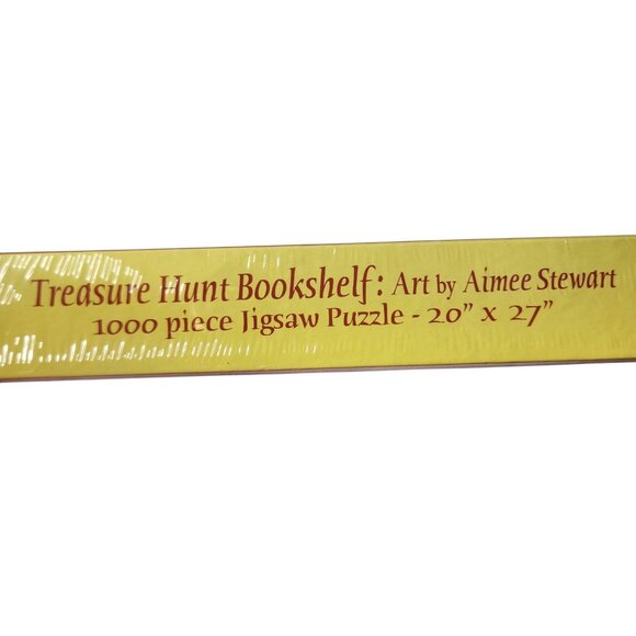Aimee Stewart SunsOut Jigsaw Puzzle Treasure Hunt Bookshelf 1000 Pieces - Picture 2 of 5
